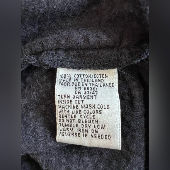 Talbots Black corduroy maxi/midi length dress long sleeve button up women 14P - Picture 8 of 10